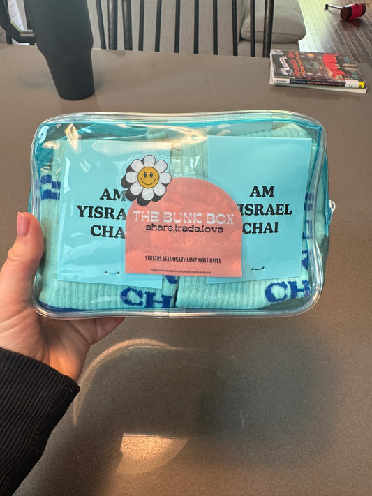 3 pack-Am Yisrael Chai Socks